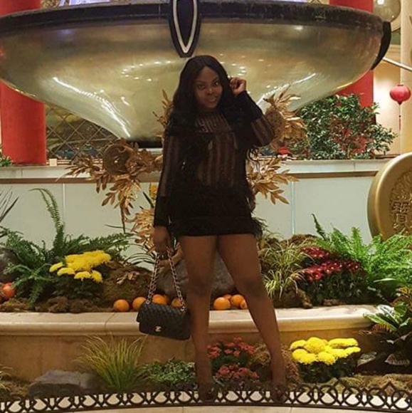 Beautiful Black Midi Dress - Picture 7 of 7